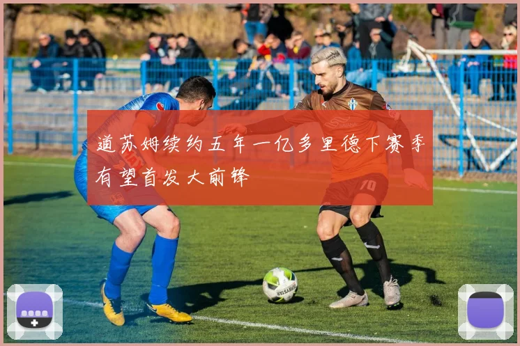 道苏姆续约五年一亿多里德下赛季有望首发大前锋